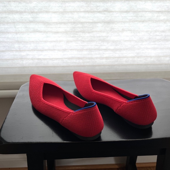 Rothy's Size 7 Glamour Red The Point II flats - Picture 6 of 7